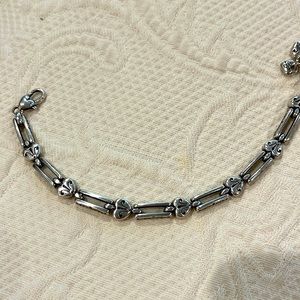 Brighton silver heart bracelet